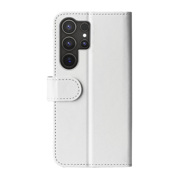 For Samsung Galaxy S25 Ultra 5G R64 Texture Horizontal Flip Leather Phone Case(White) - Galaxy S25 Ultra 5G Cases by PMC Jewellery | Online Shopping South Africa | PMC Jewellery | Buy Now Pay Later Mobicred