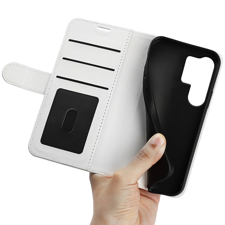 For Samsung Galaxy S25 Ultra 5G R64 Texture Horizontal Flip Leather Phone Case(White) - Galaxy S25 Ultra 5G Cases by PMC Jewellery | Online Shopping South Africa | PMC Jewellery | Buy Now Pay Later Mobicred
