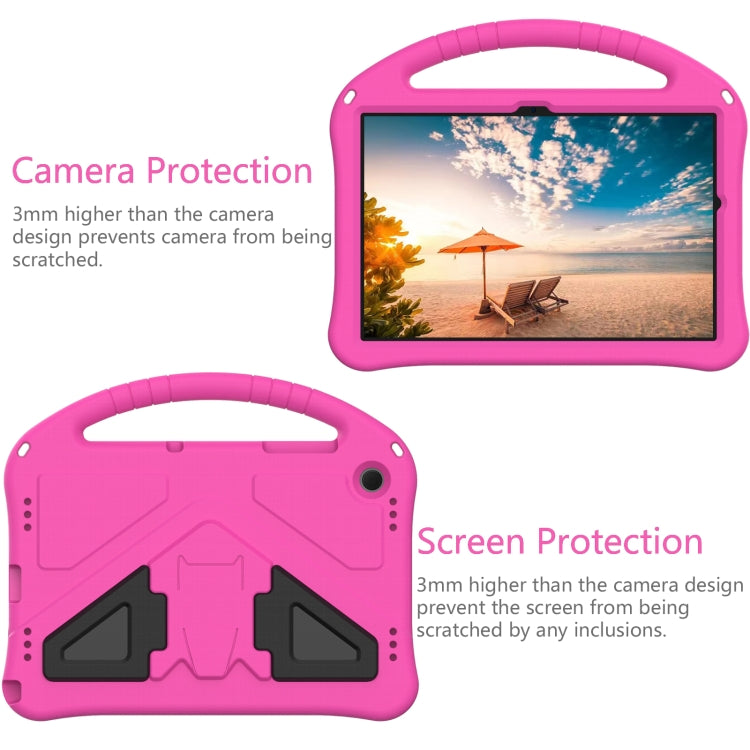 For Samsung Galaxy Tab A9+ EVA Shockproof Tablet Case with Holder(Rose Red) - Galaxy Tab A9+ by PMC TechLife | Online Shopping South Africa | PMC TechLife
