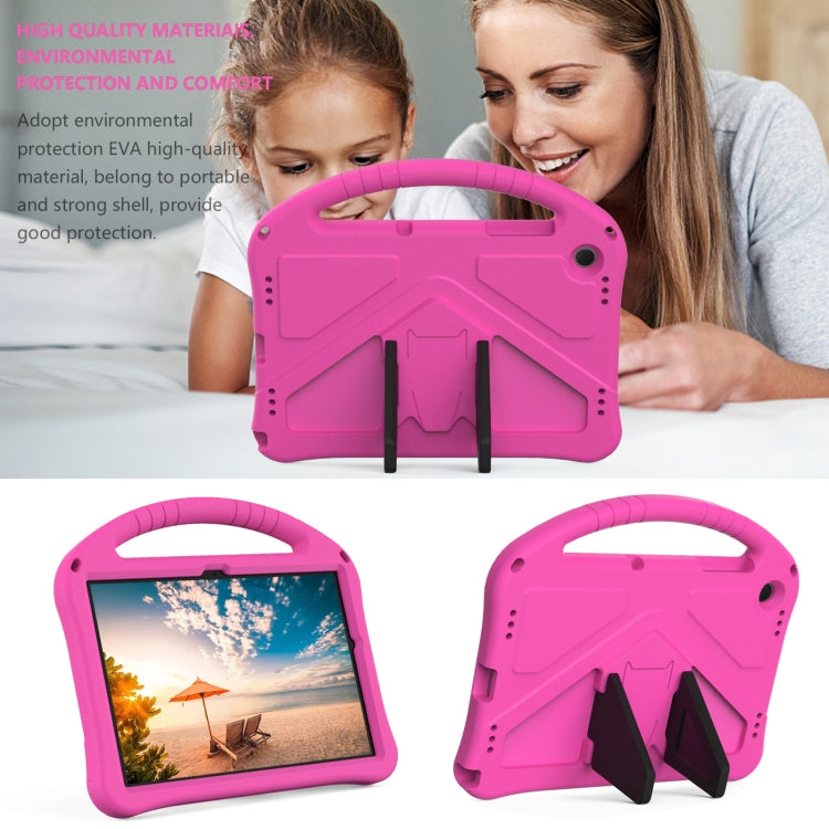 For Samsung Galaxy Tab A9+ EVA Shockproof Tablet Case with Holder(Rose Red) - Galaxy Tab A9+ by PMC TechLife | Online Shopping South Africa | PMC TechLife