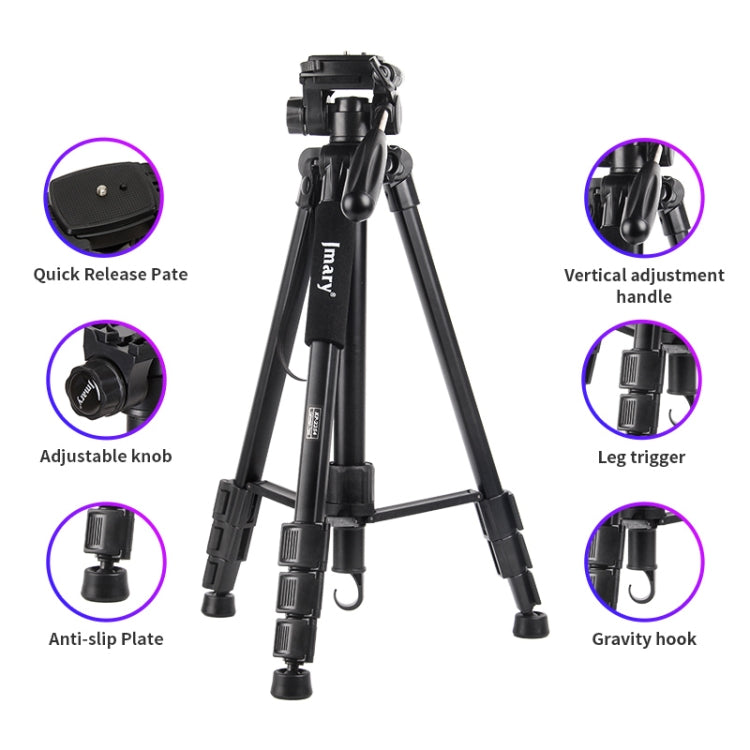 JMARY KP2254 Three colors are available Cell Phone SLR Outdoor Photography Tripod Stand(Red) - free shipping - PMC TechLife - Order now!