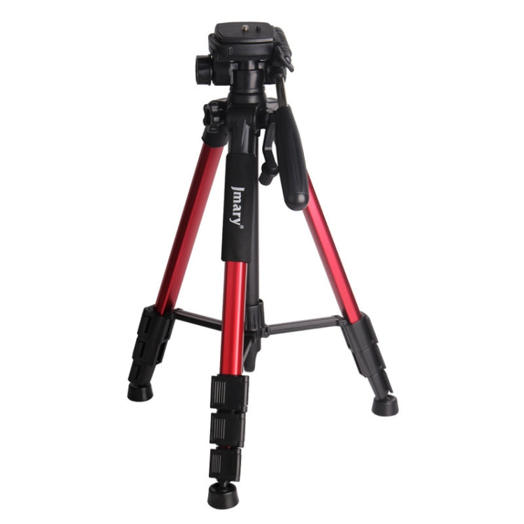 JMARY KP2234 Telescopic Aluminum Alloy SLR Camera Phone Live Streaming  Photography Tripod(Red) - free shipping - PMC TechLife - Order now!