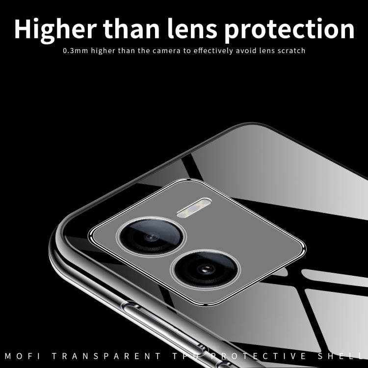 For vivo  iQOO Z8 MOFI Ming Series Ultra-thin TPU Phone Case(Transparent) - free shipping - PMC TechLife - Order now!