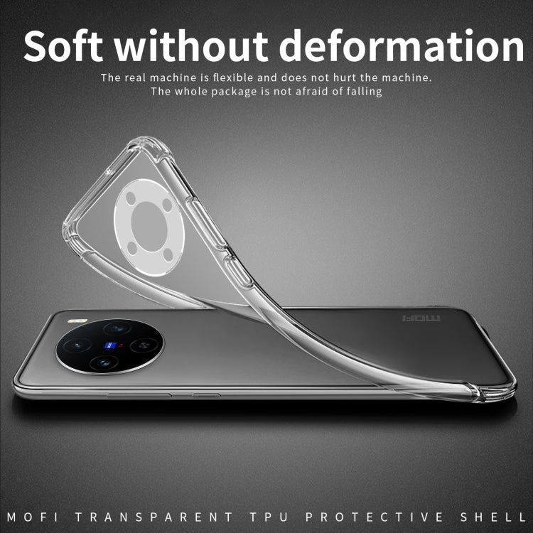 For vivo X100 Pro MOFI Ming Series Ultra-thin TPU Phone Case(Transparent) - X100 Pro Cases by imak | Online Shopping South Africa | PMC TechLife