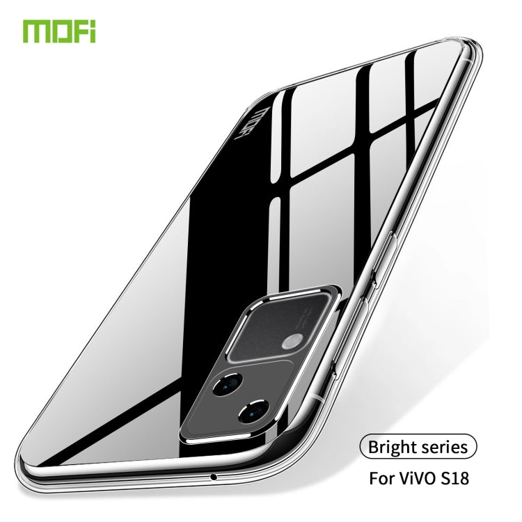For vivo  S18 MOFI Ming Series Ultra-thin TPU Phone Case(Transparent) - vivo Cases by MOFI | Online Shopping South Africa | PMC TechLife