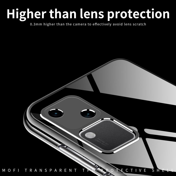 For vivo  S18 MOFI Ming Series Ultra-thin TPU Phone Case(Transparent) - vivo Cases by MOFI | Online Shopping South Africa | PMC TechLife