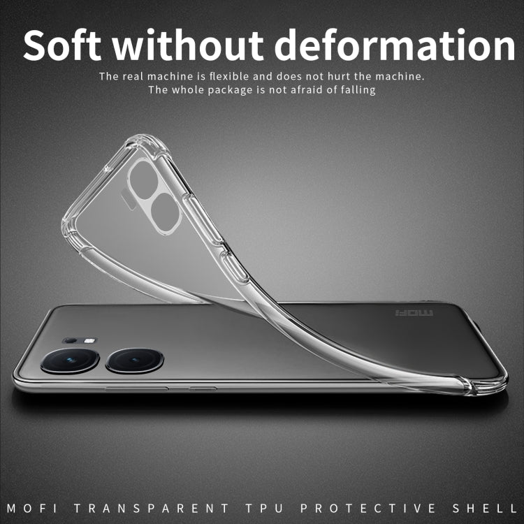 For vivo iQOO Neo9 /9 Pro MOFI Ming Series Ultra-thin TPU Phone Case(Transparent) - iQOO Neo9 Cases by MOFI | Online Shopping South Africa | PMC TechLife