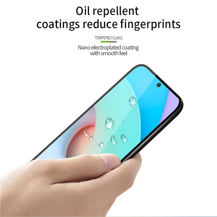 For Xiaomi 13T / 13T Pro MOFI 9H 2.5D Full Screen Tempered Glass Film(Black) -  by MOFI | Online Shopping South Africa | PMC TechLife
