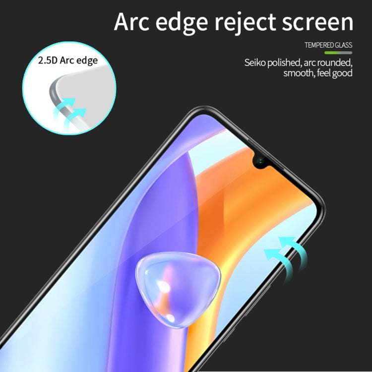 For Xiaomi Redmi 13C 4G / 5G MOFI 9H 2.5D Full Screen Tempered Glass Film(Black) -  by MOFI | Online Shopping South Africa | PMC TechLife | Buy Now Pay Later Mobicred