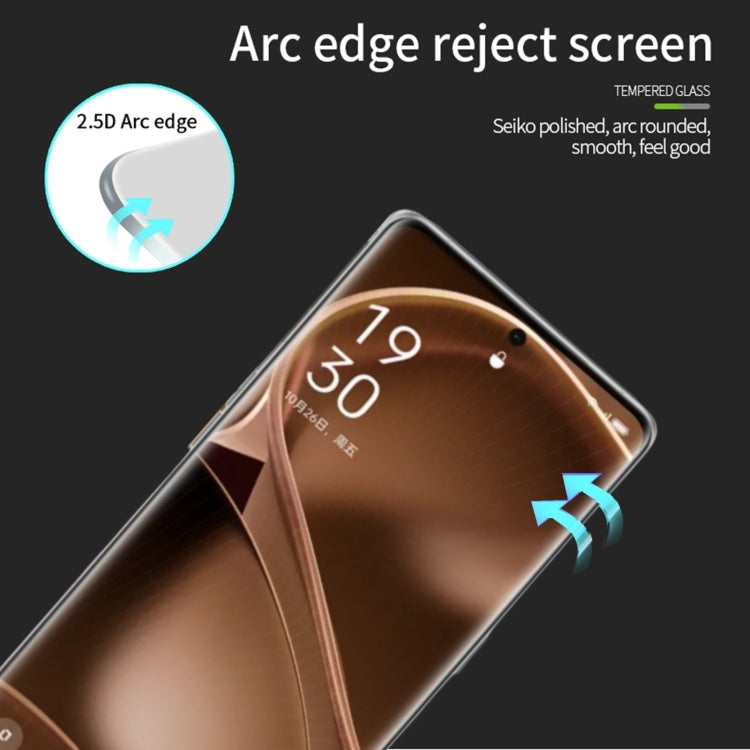 For Xiaomi Poco X6 Pro MOFI 9H 2.5D Full Screen Tempered Glass Film(Black) -  by MOFI | Online Shopping South Africa | PMC TechLife