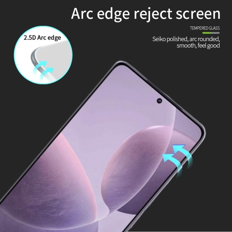 For Xiaomi Redmi K70 / K70 Pro MOFI 9H 2.5D Full Screen Tempered Glass Film(Black) -  by MOFI | Online Shopping South Africa | PMC TechLife | Buy Now Pay Later Mobicred