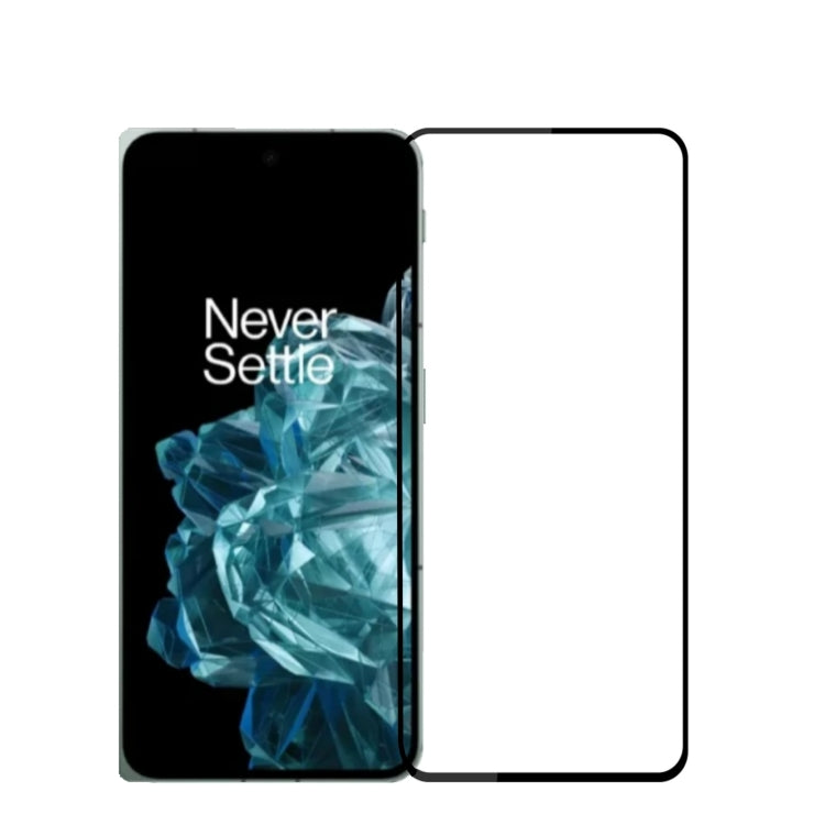 For OnePlus Open MOFI 9H 2.5D Full Screen Tempered Glass Film(Black) - OnePlus Tempered Glass by MOFI | Online Shopping South Africa | PMC TechLife | Buy Now Pay Later Mobicred