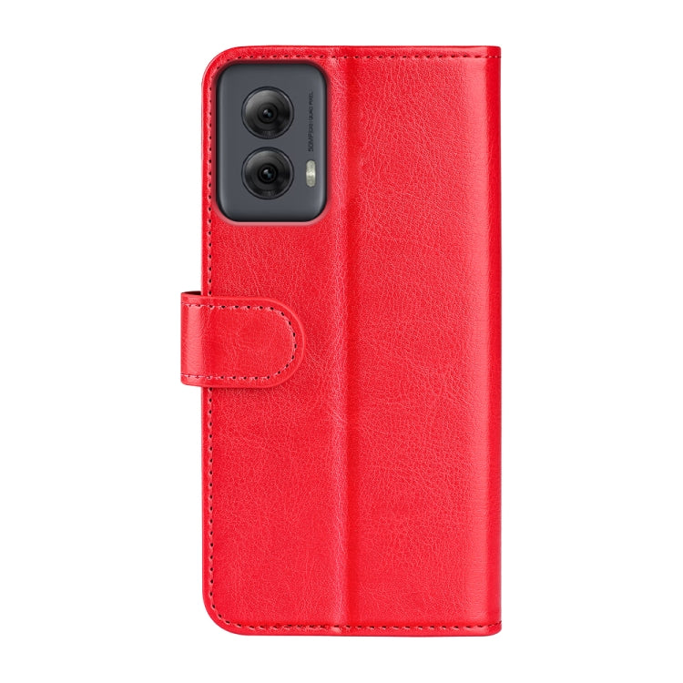For Motorola Moto G Power 5G 2024 R64 Texture Horizontal Flip Leather Phone Case(Red) - Motorola Cases by PMC Jewellery | Online Shopping South Africa | PMC Jewellery | Buy Now Pay Later Mobicred