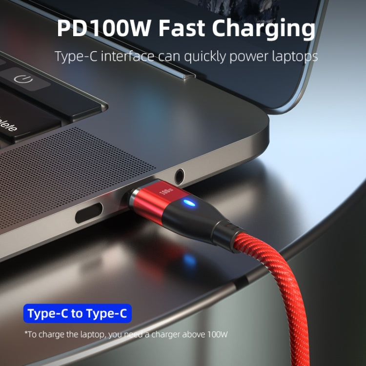ENKAY 6-in-1 PD100W USB-A / Type-C to Type-C / 8 Pin / Micro USB Magnetic Fast Charging Cable, Cable Length:1m(Red) - free shipping - PMC Jewellery - Order now!