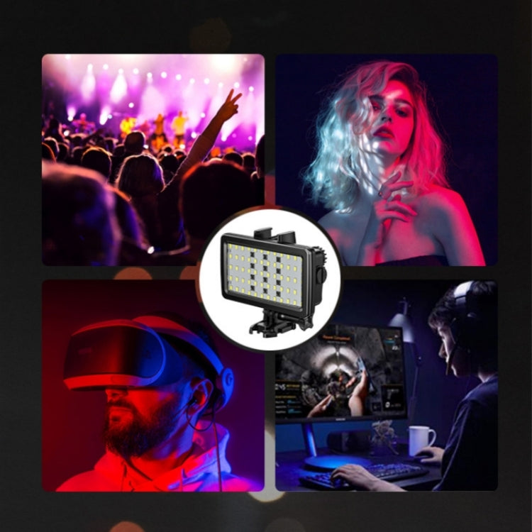 JMARY FM-72RGB Rechargeable Diving Photography RGB IPX8 Waterproof Camera LED Fill Light - free shipping - PMC TechLife - Order now!