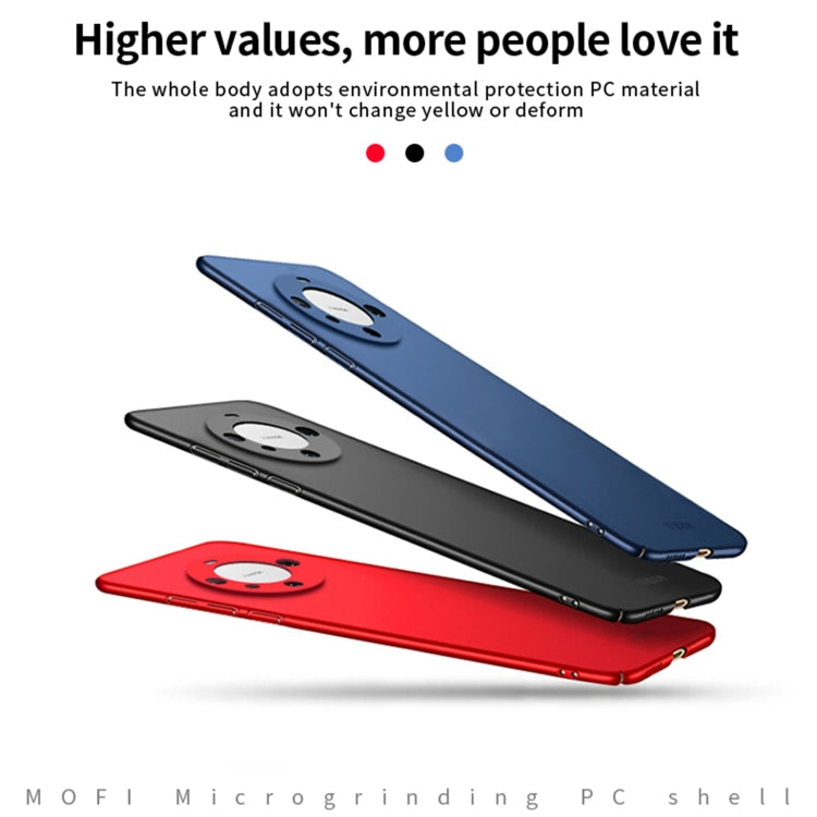 For Huawei Mate 60 MOFI Micro-Frosted PC Ultra-thin Hard Phone Case(Blue) - Huawei Cases by MOFI | Online Shopping South Africa | PMC TechLife | Buy Now Pay Later Mobicred