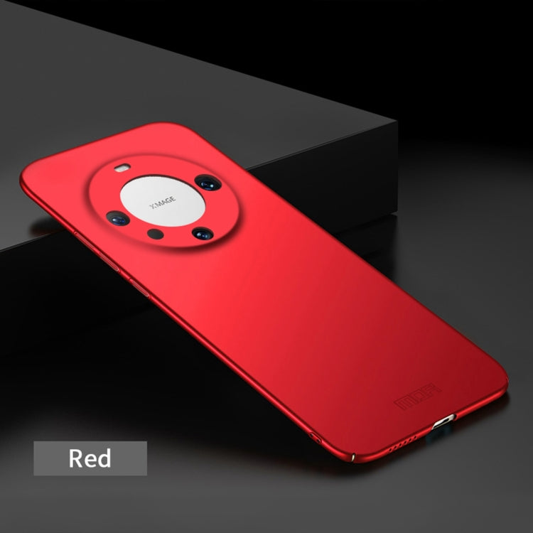 For Huawei Mate 60 Pro MOFI Micro-Frosted PC Ultra-thin Hard Phone Case(Red) - Huawei Cases by MOFI | Online Shopping South Africa | PMC TechLife | Buy Now Pay Later Mobicred