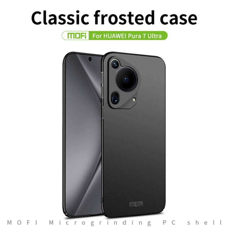 For Huawei Pura 70 Ultra / P70 Art MOFI Micro-Frosted PC Ultra-thin Hard Phone Case(Blue) - free shipping - PMC Jewellery - Order now!