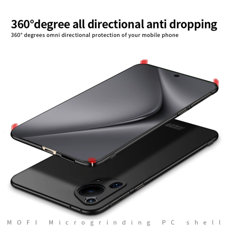 For Huawei Pura 70 Ultra / P70 Art MOFI Micro-Frosted PC Ultra-thin Hard Phone Case(Blue) - free shipping - PMC Jewellery - Order now!