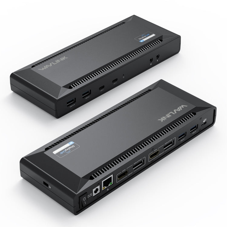 Wavlink UG69PD2 Dual 4K Fast Charging Integrated Docking Station, Plug:EU Plug - free shipping - PMc TechLife - Order now!