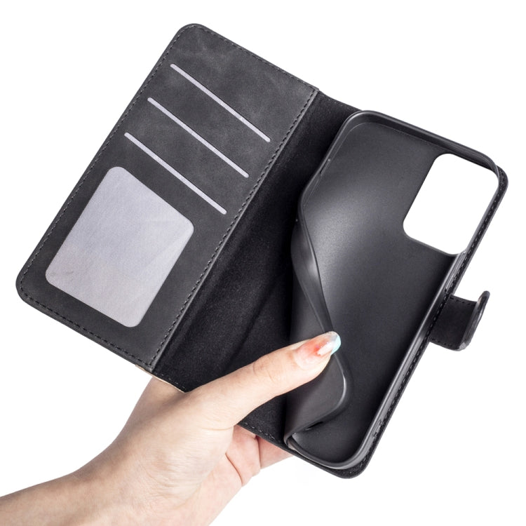 For Motolora Moto G Power 5G 2024 Stitching Horizontal Flip Leather Phone Case(Black) - Motorola Cases by PMC Jewellery | Online Shopping South Africa | PMC Jewellery | Buy Now Pay Later Mobicred