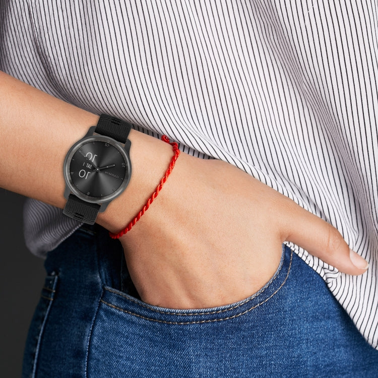 For Samsung  Galaxy Watch 4 Classic 42mm 20mm Diamond Textured Silicone Watch Band(Sky Blue) - Watch Bands by PMC TechLife | Online Shopping South Africa | PMC TechLife