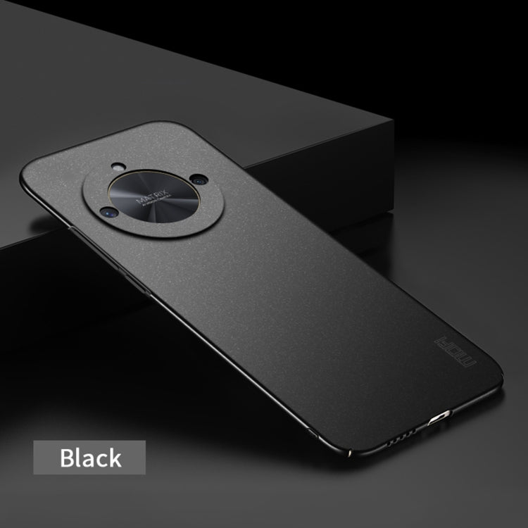 For Honor X50 5G MOFI Fandun Series Frosted PC Ultra-thin All-inclusive Phone Case(Black) - Honor Cases by MOFI | Online Shopping South Africa | PMC TechLife