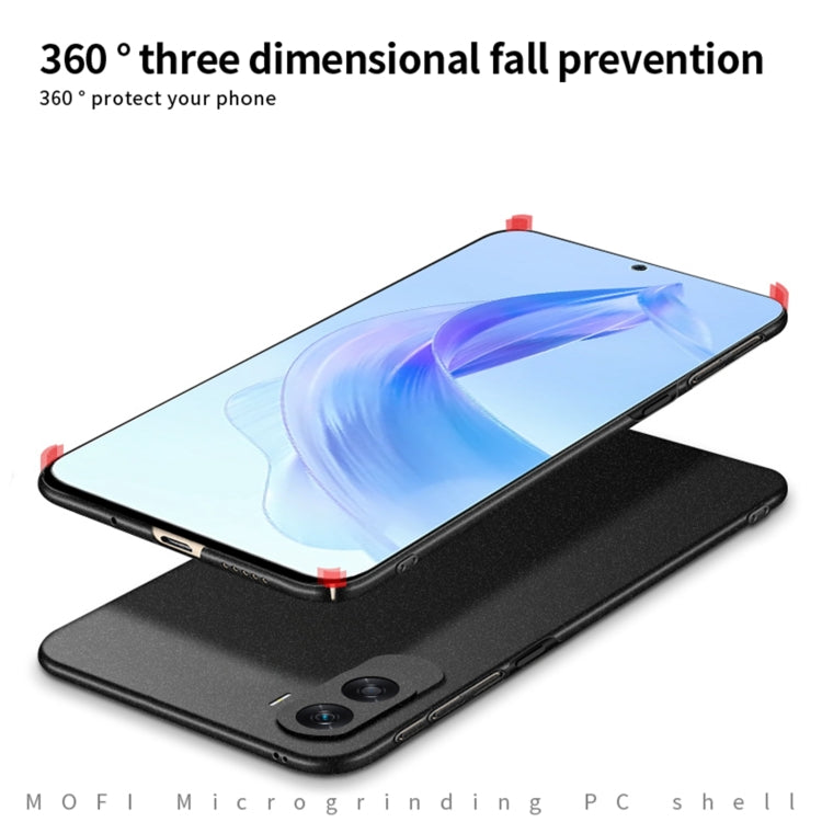 For Honor X50i / 90 Lite MOFI Fandun Series Frosted PC Ultra-thin All-inclusive Phone Case(Green) - Honor Cases by MOFI | Online Shopping South Africa | PMC TechLife | Buy Now Pay Later Mobicred