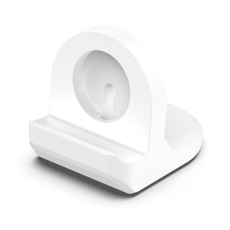 For Samsung Galaxy Watch6 / Watch6 Classic / Watch5 / Watch5 Pro JUNSUNMAY Silicone Charger Stand Non-Slip Base(White) - Charger by JUNSUNMAY | Online Shopping South Africa | PMC TechLife | Buy Now Pay Later Mobicred