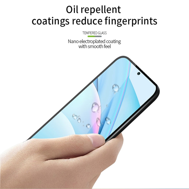 For Google Pixel 9 Pro XL PINWUYO 9H 2.5D Full Screen Tempered Glass Film(Black) - Google Tempered Glass by PINWUYO | Online Shopping South Africa | PMC TechLife | Buy Now Pay Later Mobicred