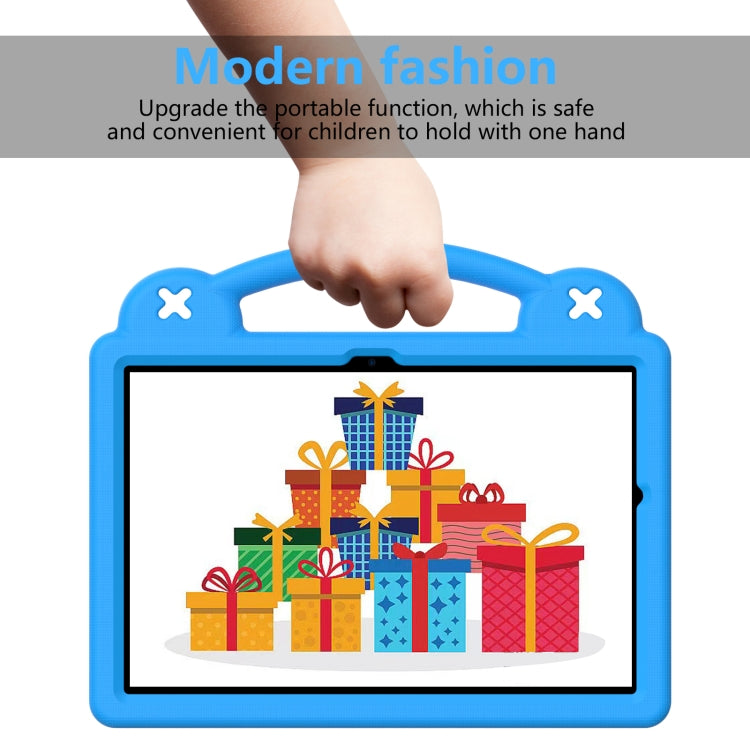 For Samsung Galaxy Tab A9+ X216B Handle Kickstand Children EVA Shockproof Tablet Case(Sky Blue) - Galaxy Tab A9+ by PMC TechLife | Online Shopping South Africa | PMC TechLife