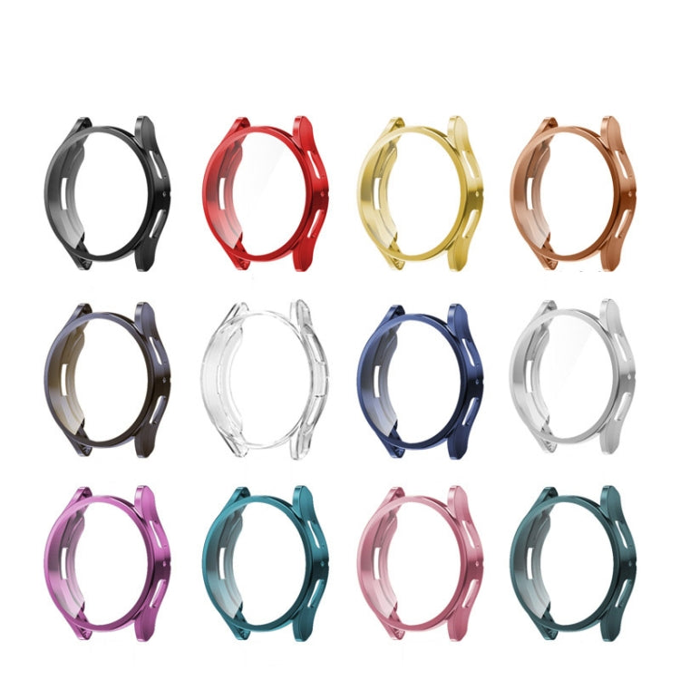 For Samsung Galaxy Watch 6 40mm Fully Enclosed TPU Watch Protective Case(Green) - Watch Cases by PMC TechLife | Online Shopping South Africa | PMC TechLife