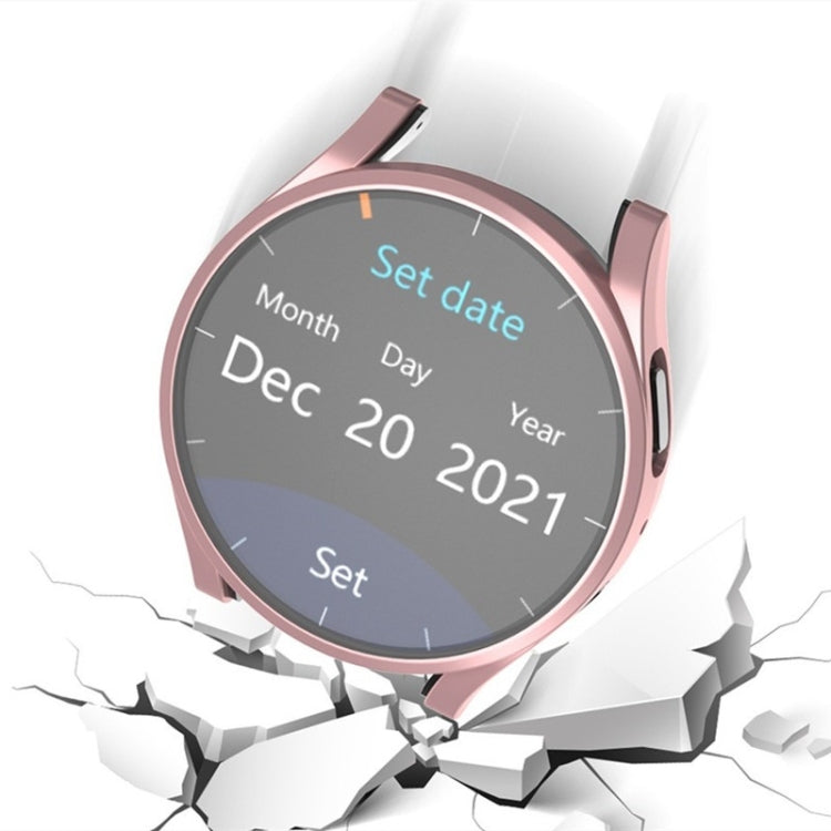 For Samsung Galaxy Watch 6 40mm Fully Enclosed TPU Watch Protective Case(Purple) - Watch Cases by PMC TechLife | Online Shopping South Africa | PMC TechLife
