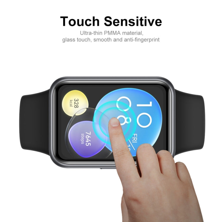 For Huawei Watch Fit Special Edition 5pcs ENKAY 3D Full Coverage Soft PC Edge PMMA HD Screen Film - free shipping - PMC TechLife - Order now!