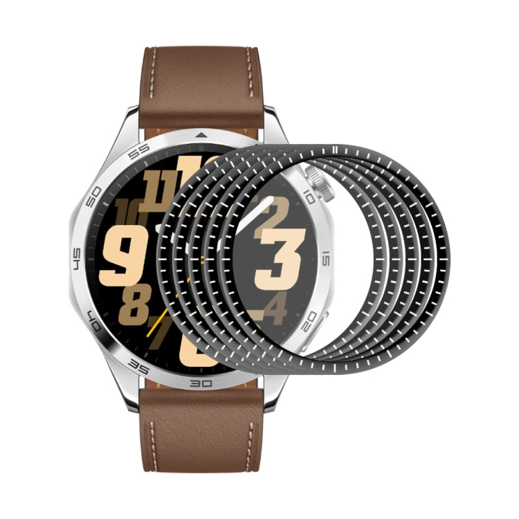 For Huawei Watch GT 4 46mm 5pcs ENKAY 3D Full Coverage Soft PC Edge PMMA HD Screen Film - free shipping - PMC TechLife - Order now!