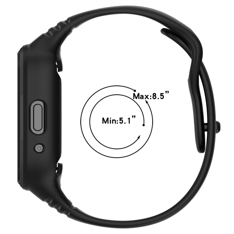 For Redmi Watch 3 Active Integrated Fully Enclosed Silicone Watch Band(White) - Watch Bands by PMC TechLife | Online Shopping South Africa | PMC TechLife | Buy Now Pay Later Mobicred