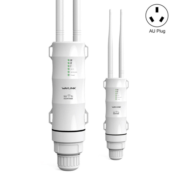 WAVLINK WN570HA1 Weatherproof 2.4+5GHz 600Mbps Outdoor WiFi Range Router Extender, Plug:AU Plug - free shipping - PMC Jewellery - Order now!
