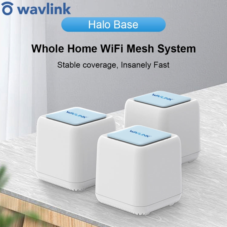 WAVLINK WN535M3 For Home Office 3pcs Mesh Wireless Router AC1200 Dual Band WiFi Signal Booster, Plug:US Plug - free shipping - PMC Jewellery - Order now!