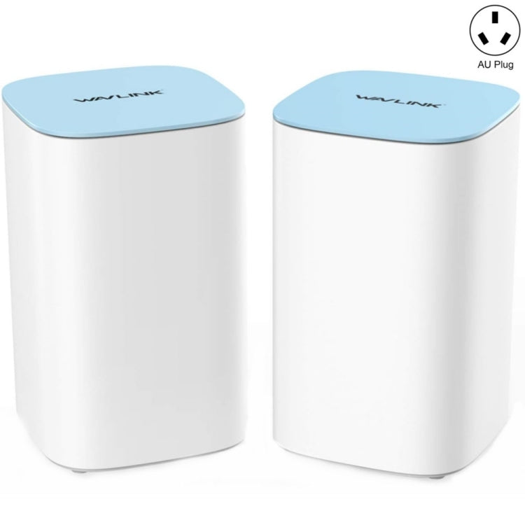 WAVLINK WN551K2 2pcs AC3000 WiFi Wireless Repeater Built-in Antenna Tri-Band Mesh Wireless Router, Plug:AU Plug - free shipping - PMC TechLife - Order now!
