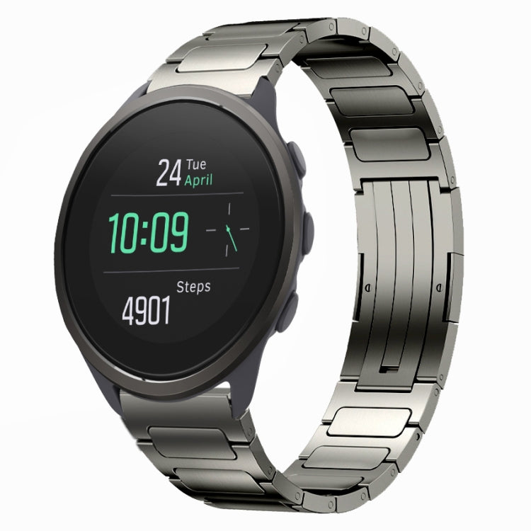 For SUUNTO 5 Peak 22mm I-Shaped Titanium Alloy Watch Band(Grey) -  by PMC TechLife | Online Shopping South Africa | PMC TechLife