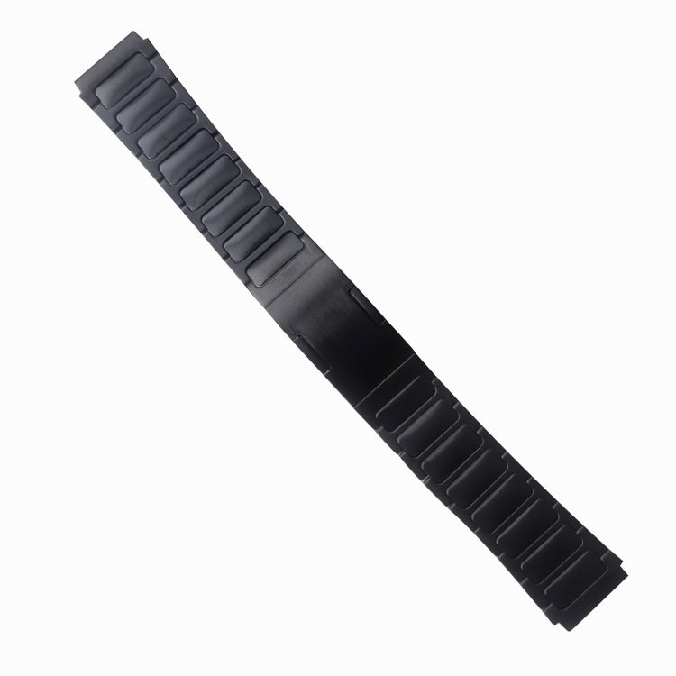For Huawei Watch 4 22mm I-Shaped Titanium Alloy Watch Band(Black) - Watch Bands by PMC TechLife | Online Shopping South Africa | PMC TechLife