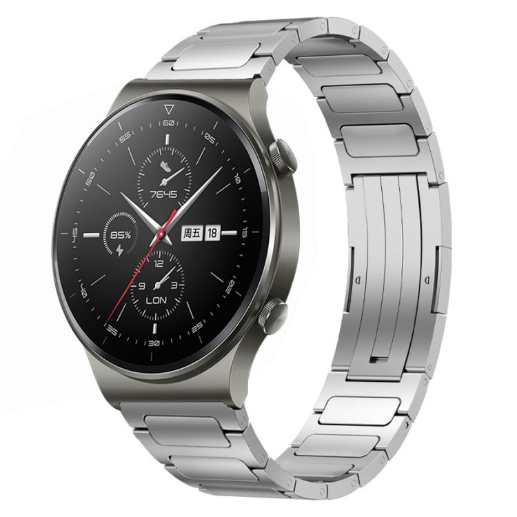 For Huawei GT2 Pro 22mm I-Shaped Titanium Alloy Watch Band(Sliver) - free shipping - PMC TechLife - Order now!
