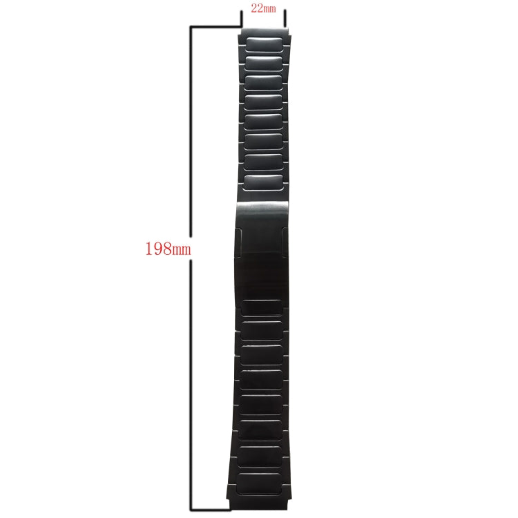 For Huawei Watch 4 Pro 22mm I-Shaped Titanium Alloy Watch Band(Grey) - Watch Bands by PMC TechLife | Online Shopping South Africa | PMC TechLife