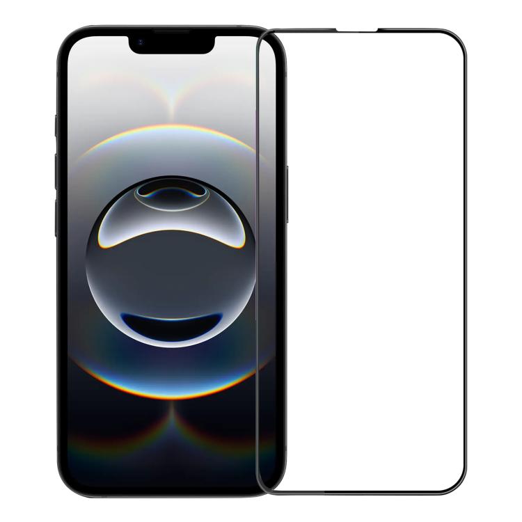 For iPhone 16e PINWUYO 9H 3D Curved Full Screen Explosion-proof Tempered Glass Film(Black) - iPhone 16e Tempered Glass by PINWUYO | Online Shopping South Africa | PMC TechLife | Buy Now Pay Later Mobicred
