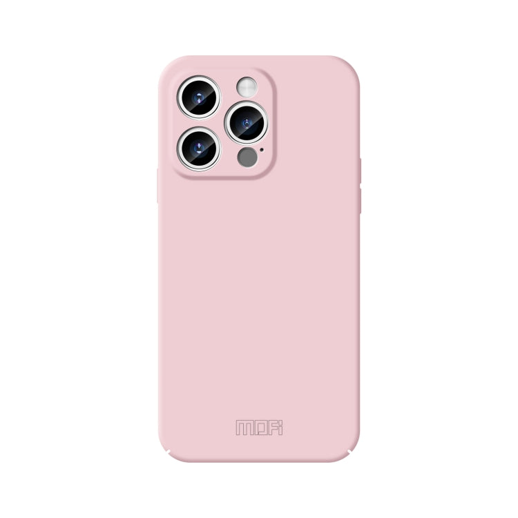 For iPhone 14 Pro Max MOFI Qin Series Skin Feel All-inclusive PC Phone Case(Pink) - iPhone 14 Pro Max Cases by MOFI | Online Shopping South Africa | PMC TechLife