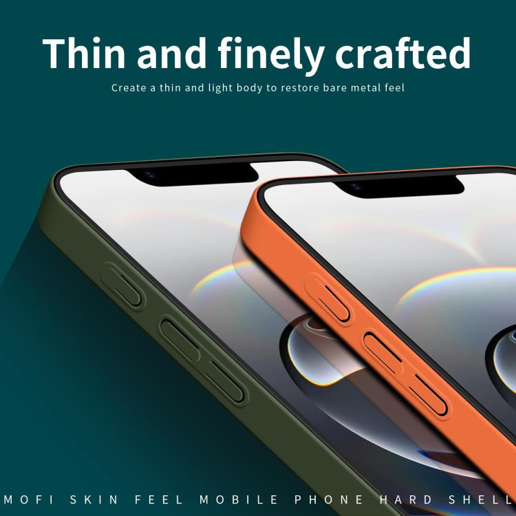 For iPhone 16e MOFI Qin Series Skin Feel All-inclusive PC Phone Case(Black) - free shipping - PMc TechLife - Order now!