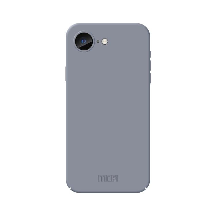 For iPhone 16e MOFI Qin Series Skin Feel All-inclusive PC Phone Case(Gray) - free shipping - PMc TechLife - Order now!