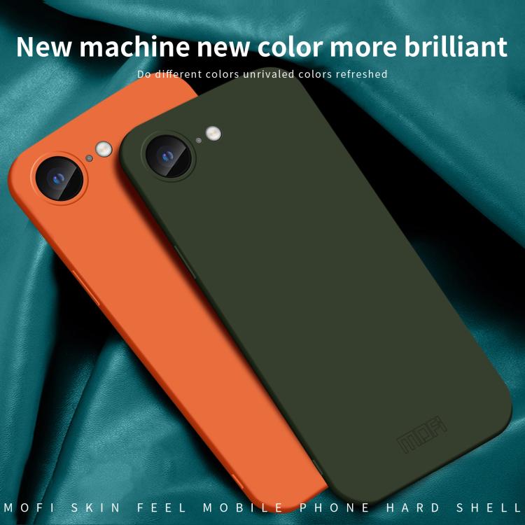 For iPhone 16e MOFI Qin Series Skin Feel All-inclusive PC Phone Case(Pink) - free shipping - PMc TechLife - Order now!