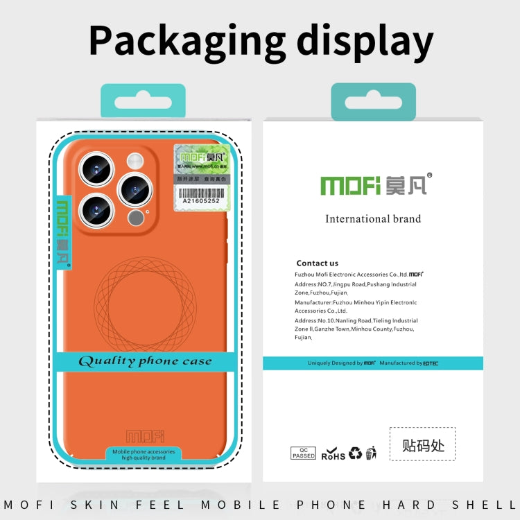 For iPhone 15 Pro MOFI Qin Series Skin Feel All-inclusive Silicone Phone Case(Gray) - free shipping - PMC TechLife - Order now!