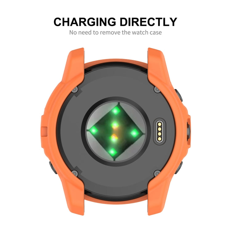 For Garmin Epix Pro 51mm / Fenix 7X / 7X Pro ENKAY Hat-Prince TPU Armor Designed Watch Protective Case(Dark Blue) - Watch Cases by ENKAY | Online Shopping South Africa | PMC TechLife | Buy Now Pay Later Mobicred